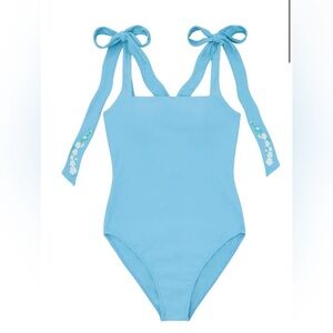 minnow x fanm mon Lagoon Tie Knot One Piece
